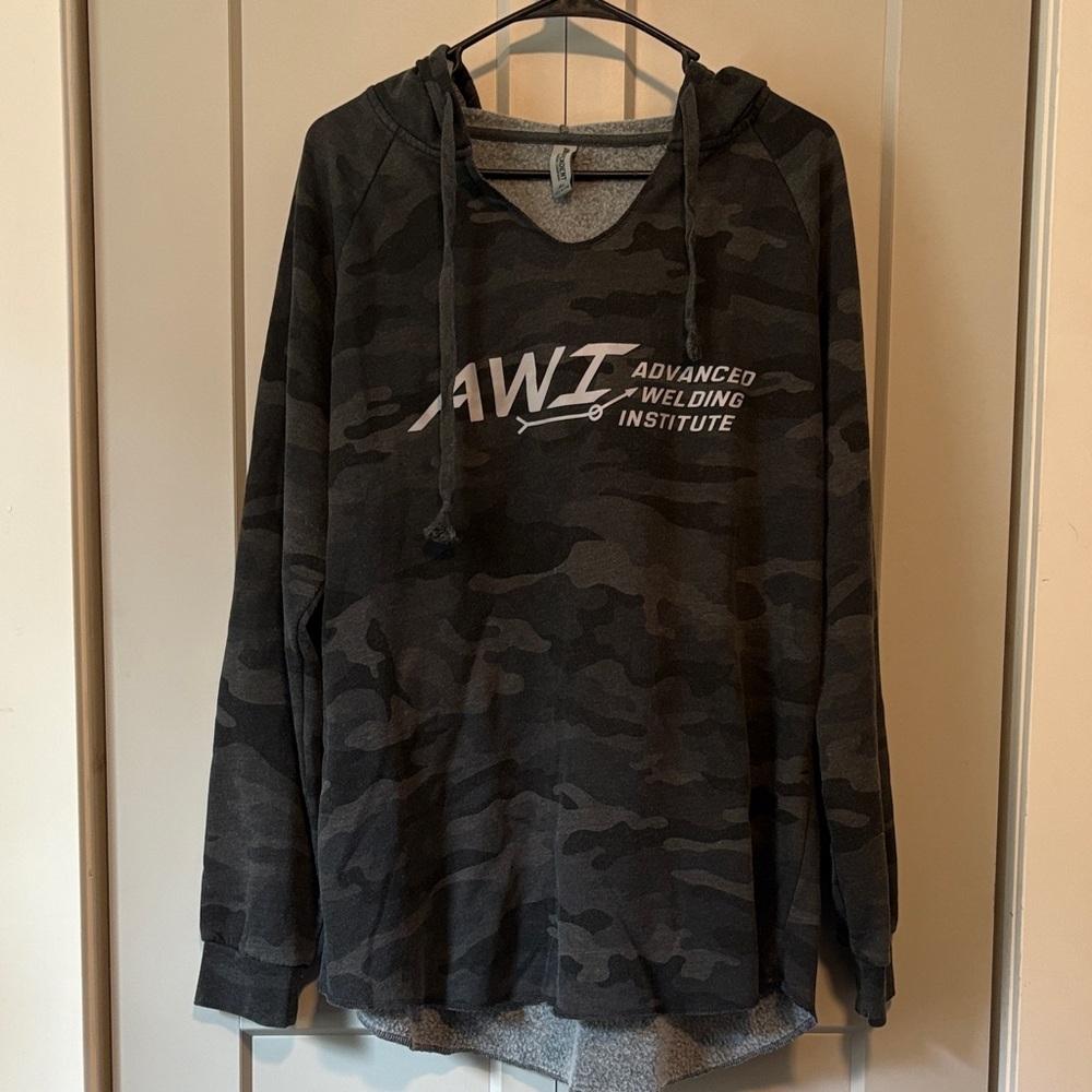 AWI Camouflage Hoodie - Black